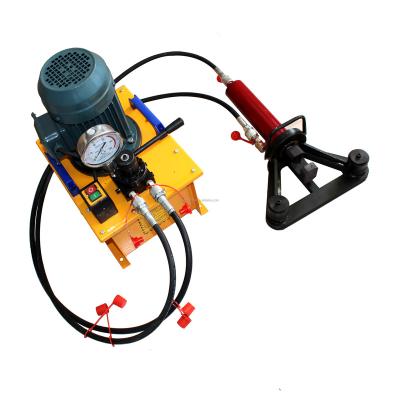 China Construction SW-40With A Hand Held Hydraulic Slot Around Bending Machine 40mm Steel Rebar Bender With Pump for sale