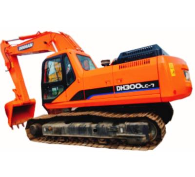 China A esteira rolante usada de Doosan DH300LC-7 montou a máquina escavadora hidráulica à venda