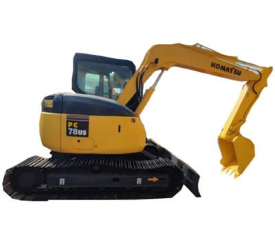 Κίνα KOMATSU PC78US 6 χρησιμοποιημένος μίνι εκσκαφέας 7 τόνος προς πώληση