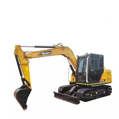 China SY75C Pro Mini Used Sany Excavator 7500kg 7.5 Ton for sale