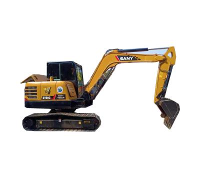 China Sany Sy60c 6 Ton Mini Excavator Sany Sy 60c Pro-6000kg zu verkaufen