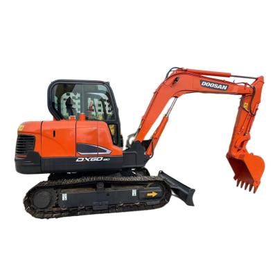 China Excavador usado de la correa eslabonada de Doosan DX60-9C Mini Excavator Second Hand Hydraulic en venta