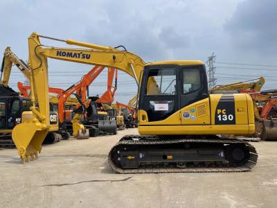 中国 Used Small Excavator 13 Ton Used Komatsu Excavator PC130-7 販売のため