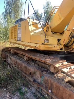 中国 PC650-8R Used Komatsu Excavator Second Hand 40 Tons Large Excavator 650 Original Paint 販売のため