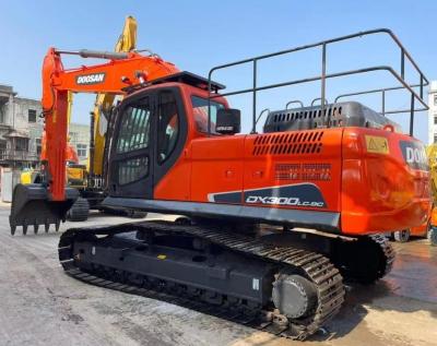 Chine Used Doosan DX300LC Excavator In Good Condition With Cabin Cover Security à vendre