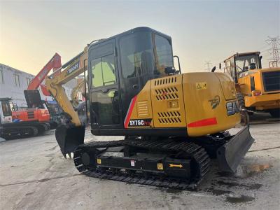 Κίνα Sany SY75C Pro Used Excavator Second Hand 7.5 Ton Sany Mini Digger προς πώληση