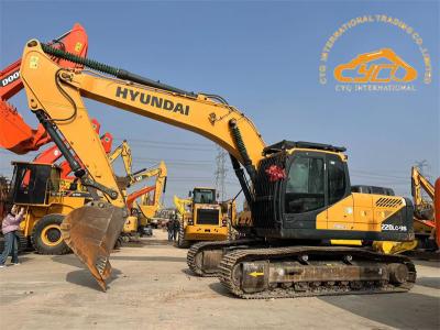 China Originalfarbe Gebraucht Hyundai 220LC-9S Bagger 22 Tonnen Gebraucht Hyundai 220 Digger zu verkaufen