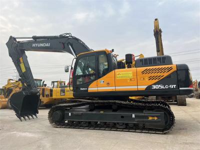 中国 305LC-9T Used Hyundai Excavator 30 Ton Korea Used Hyundai Mining Digger 販売のため