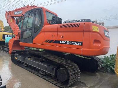 China DX225LC-5 Used Doosan Excavator 22 Tons Medium Doosan Excavator for sale