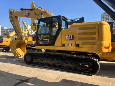 China Sechszylinder Original Cat 320 Bagger mit Cat C7.1-Motor Mittelgroßer Bagger zu verkaufen