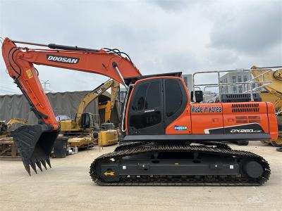 Китай Использованный Doosan DX260LC-9C Digger 26 тонн Doosan Crawler Средний экскаватор продается