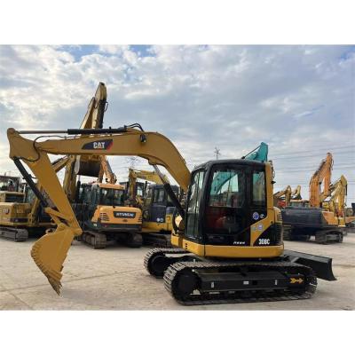 China CAT 308C CR Caterpillar Kleiner Graber Kompakter Bagger in ausgezeichnetem Zustand zu verkaufen