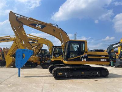 China Used CAT 320BL Excavator With Hammer Second Hand Caterpillar 320 Excavator zu verkaufen