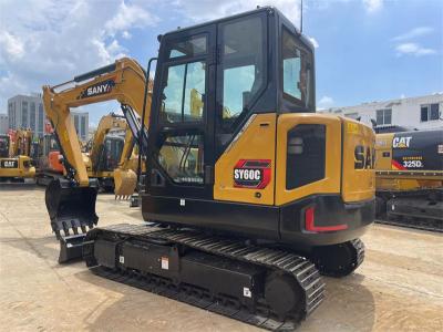 Κίνα Τελευταία εκσκαφέας Sany SY60C 6 τόνων Sany Sy60 Mini Digger προς πώληση