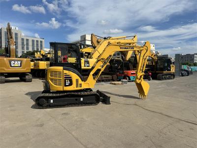 Chine Les excavateurs utilisés Komatsu PC55MR-2 avec 28,5 kW de puissance du moteur à vendre