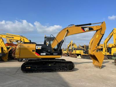 China Excavadoras usadas Caterpillar 320D excavadoras usadas de tamaño mediano para gatos en venta