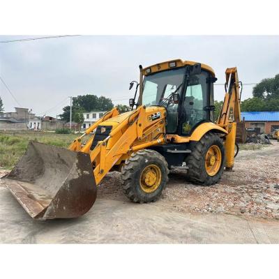 China Gebrauchtes Baggerladen JCB 3CX mit 4,4-Liter-Motor und 4240 mm Gräbertiefe zu verkaufen