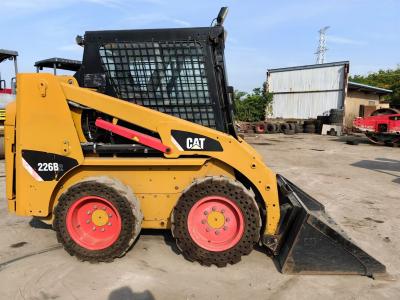 China Used CAT 226B Mini Skid Loader Used Caterpillar Mini Wheel Loader zu verkaufen