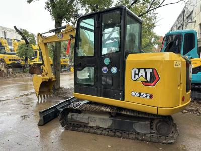 China 5.5 Ton Used CAT 305.5E Caterpillar 305.5 Mini Crawler Excavators for sale