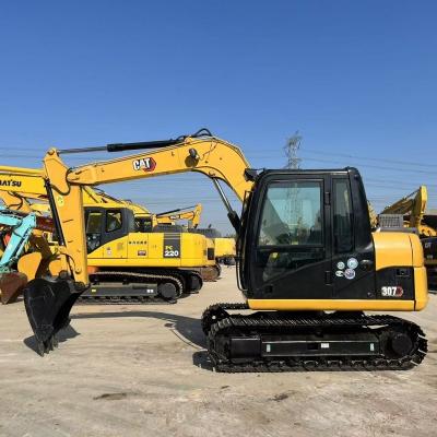 Китай 2.83L Дислокация Использованный малый экскаватор CAT 307D с максимальной глубиной копания 4070 мм продается