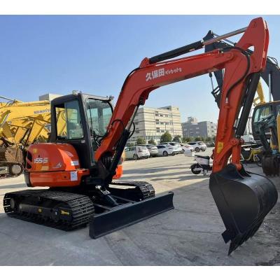 中国 Kubota KX155 日本 掘削機 36.5 KN 建設用バケツ掘削力 販売のため