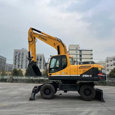 Китай Отличная производительность Hyundai R210W колесный экскаватор с быстрым замыканием продается