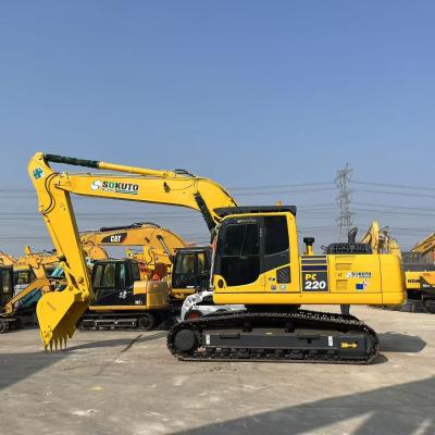 Chine 2022Année Japon fabriqué Komatsu PC220 Excavateur rampant Moyenne machine de construction à vendre