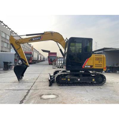 Chine Chinese Made High Quality SANY SY75C Excavator Small 7 Tons Digger à vendre