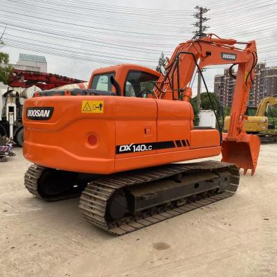 Chine Used Doosan DX140LC excavator doosan used digger à vendre