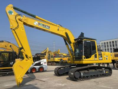 China Excavadora de alto desempenho usada Komatsu PC220-8 Excavadoras de 22 toneladas komatsu à venda