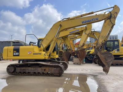 China Gebruikte graafmachines komatsu PC220-7 graafmachine originele komatsu graafmachine Te koop