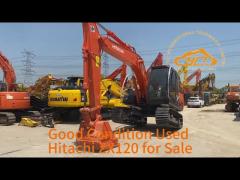 Used Hitachi ZX120 Zaxis120 Excavator with Good Condition Japan Made Low Hours