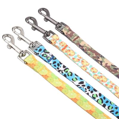 China Sustainable Dog Supplies Training Walking For Small Large Medium Dog Leashes Camouflage Large Dog Leash Lead for sale