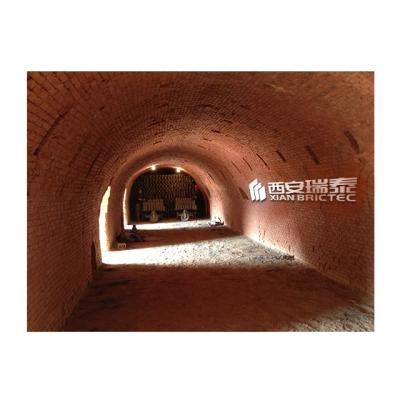 China Building Material Stores Brictec Supply Clay Brick Makers Hoffman Kiln With Pulverized Coal Burner for sale