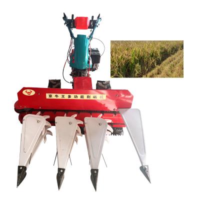 China Soybean/Pepper Swather/Alfalfa Reed And Maize Mower/Mini Rice Harvester/Multifunctional Rice Paddy For Sale for sale