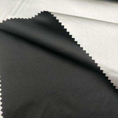 China Waterproof Silver Coating 190T Polyester Taffeta Tent Fabric Umbrella Canvas Cover Fabric for sale