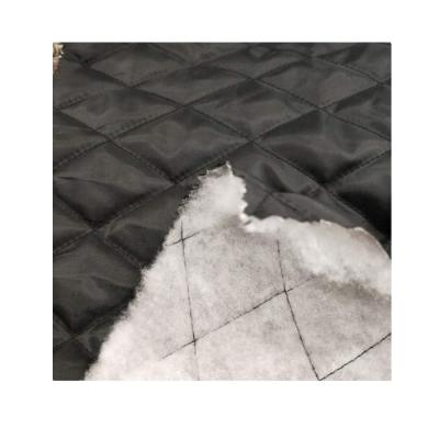 China Windproof 100% Polyester Quilted Taffeta Fabric For Downcoat / Lining for sale