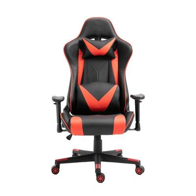 China Adjustable (Height) Racing Gaming Chair PU Leather Design Racing High Back Chair Computer Chair for sale