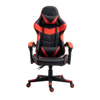 China Reclining (Waist) Leather Chair Adjustable Ergonomic Computer Gaming Chair With Headrest Lumbar Support Gaming Chair for sale