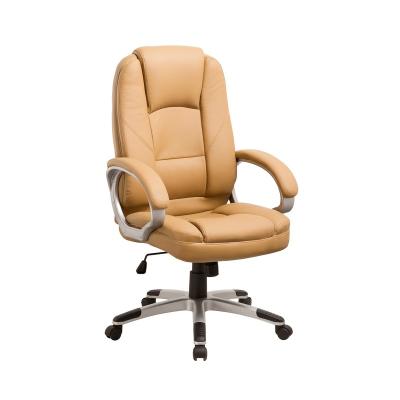 China (Size) Customized Ergonomic Cheap High Quality Leather Adjustable PU Color High Swivel Office Back Chair for sale