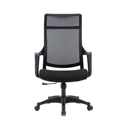 China Adjustable (height) Wholesale Moder High Back Mesh Ergonomic Swivel Leather Office Chair for sale