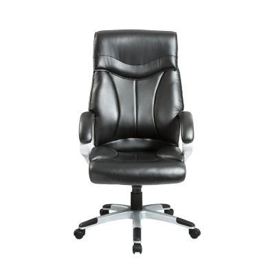 China Adjustable (height) Wholesale Pu Leather High Back Office Furniture Comfortable Boss Office Chair for sale