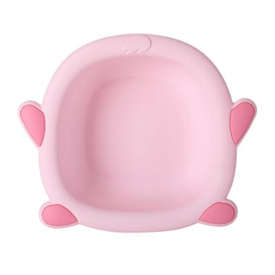 China Nordic Material PP Baby Washbasin Cartoon Basin For Kids Use Plastic Basin Factory for sale