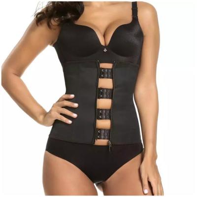 China Body Shaper 2022 New Design Corset Belt Printing Logo Plus Size Shapers Women Slimming Workout Compression Latex Waist Trainer for sale