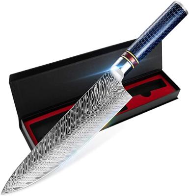 China 8 Inch 67Layer VG10 Damascus High Carbon Professional Disposable Japanese Chef Knife for sale