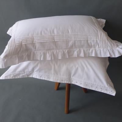 China Sustainable Machine Embroidery Pillow Case Pillow Cover for sale