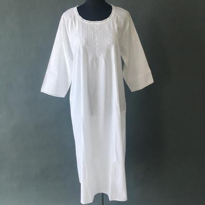 China Low QUICK DRY Professional Designers Factory Price Guaranteed Fashion Ladies Cotton Nightgown For Sleepwear for sale