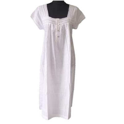 China High Capacity Factory Direct Selling Breathable Cotton Ladies Nightgown for sale