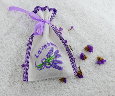 China Europe Drawstring Embroidered Sachet Bag for sale