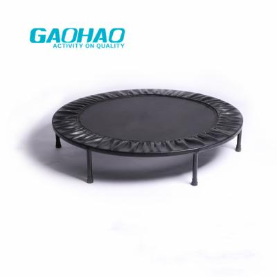 China With Protective Net GAOHAO Fitness Trampoline Diameter 1.2m Height 48 Inch Gym Jumping Trampoline Fitness for sale